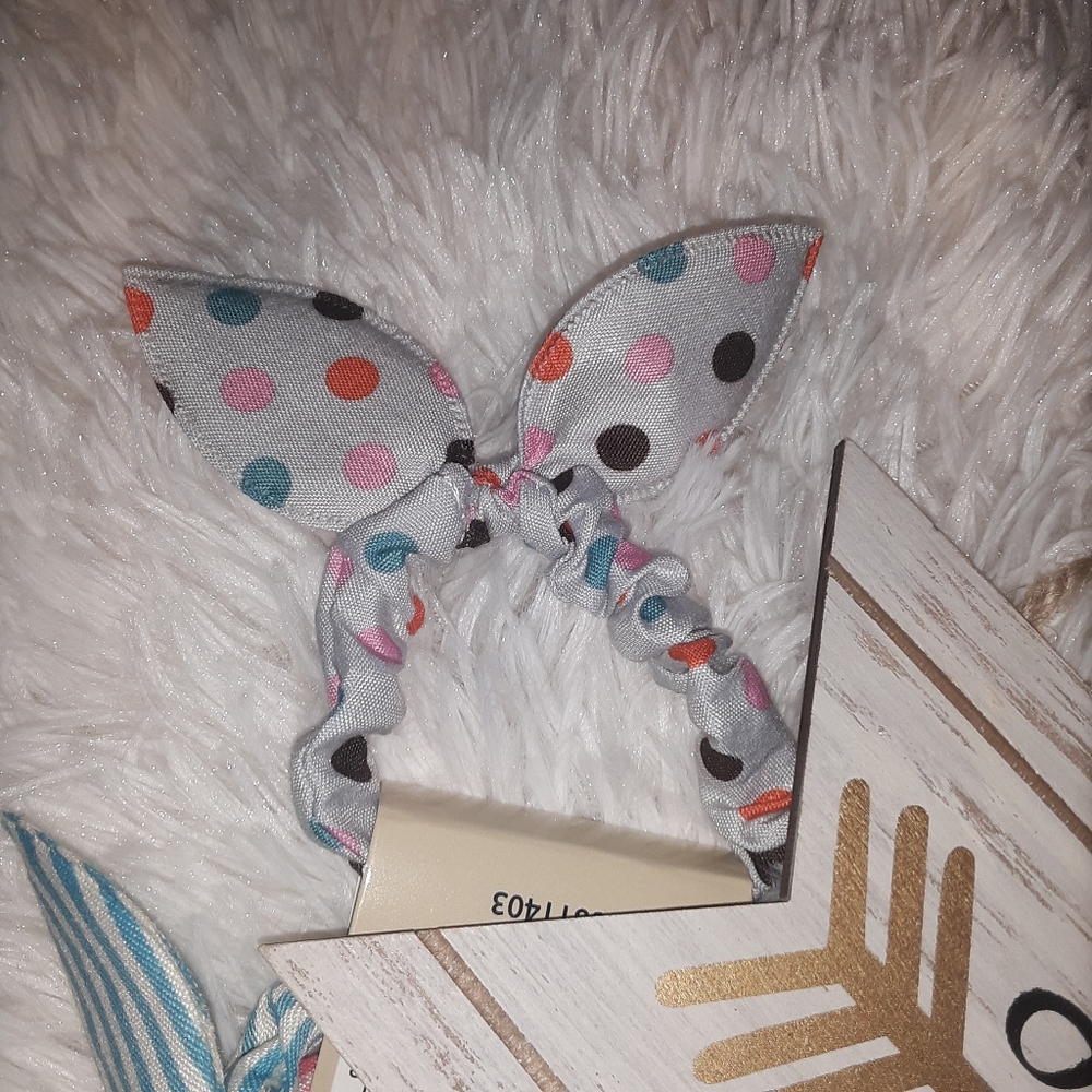 PINUP Retro Bandana Tie Scrunchies 9 Total 3 Packs